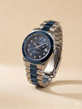 Fasheena Dark Blue Featured Mens Watch