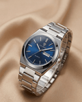 Dearno blue dial elegant watch for men - Fasheena Styles