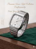 Dearno Classic Minimalist – Arctic Silver Edition for men - Fasheena Styles
