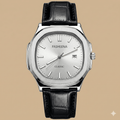 Fasheena luxury strip watch with white dial for men - Fasheena Styles