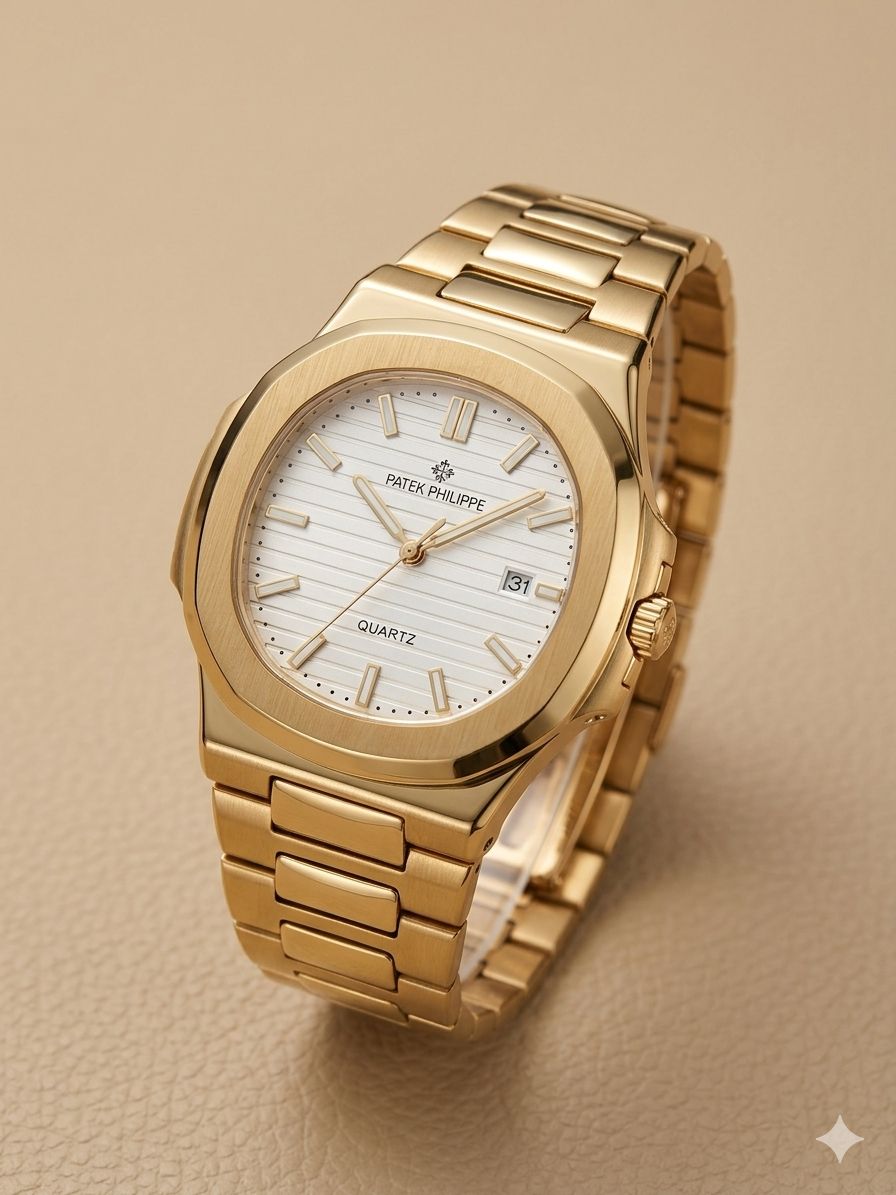 PP Golden steel Featured Watch For Men - Fasheena Styles