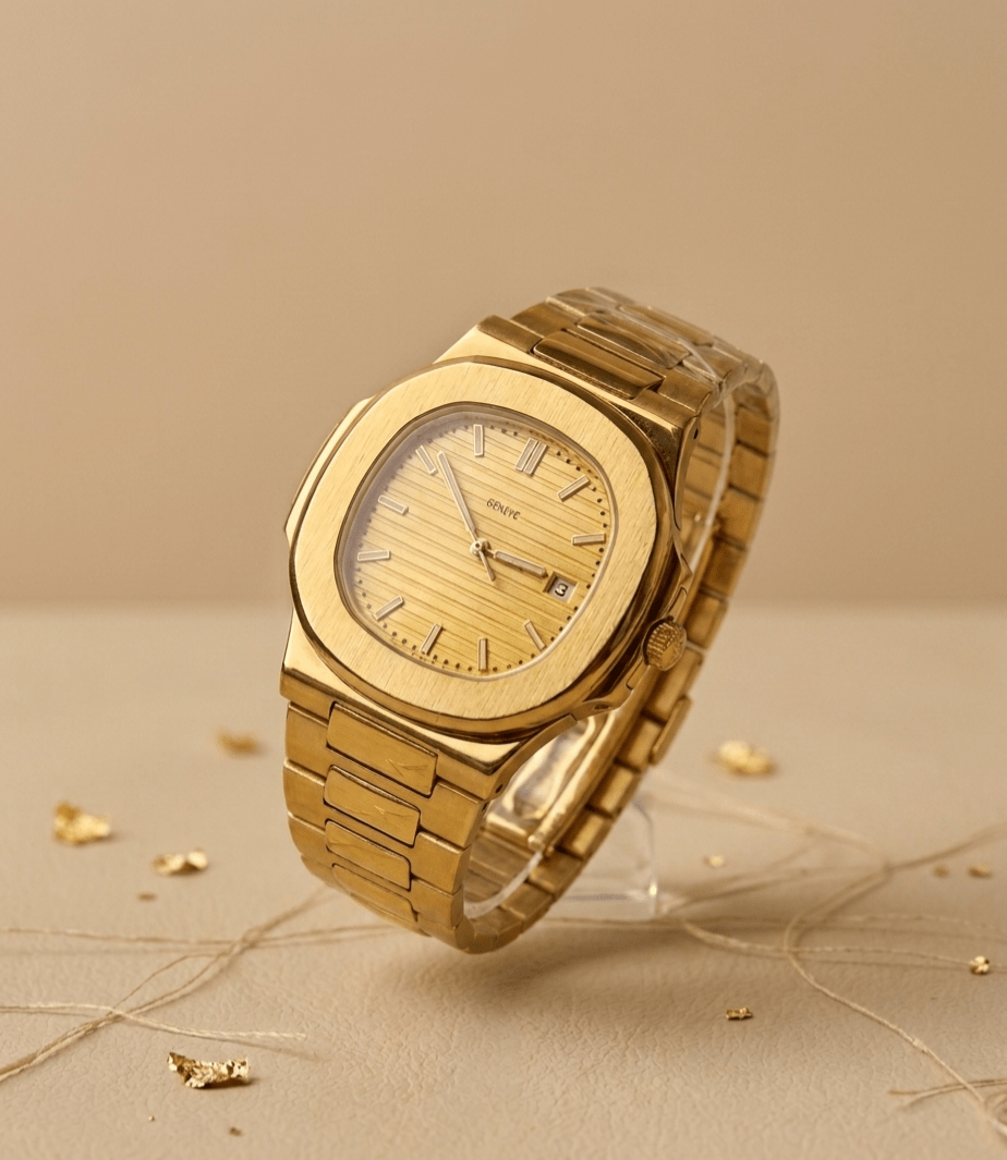 PP Golden watch for men - Fasheena Styles