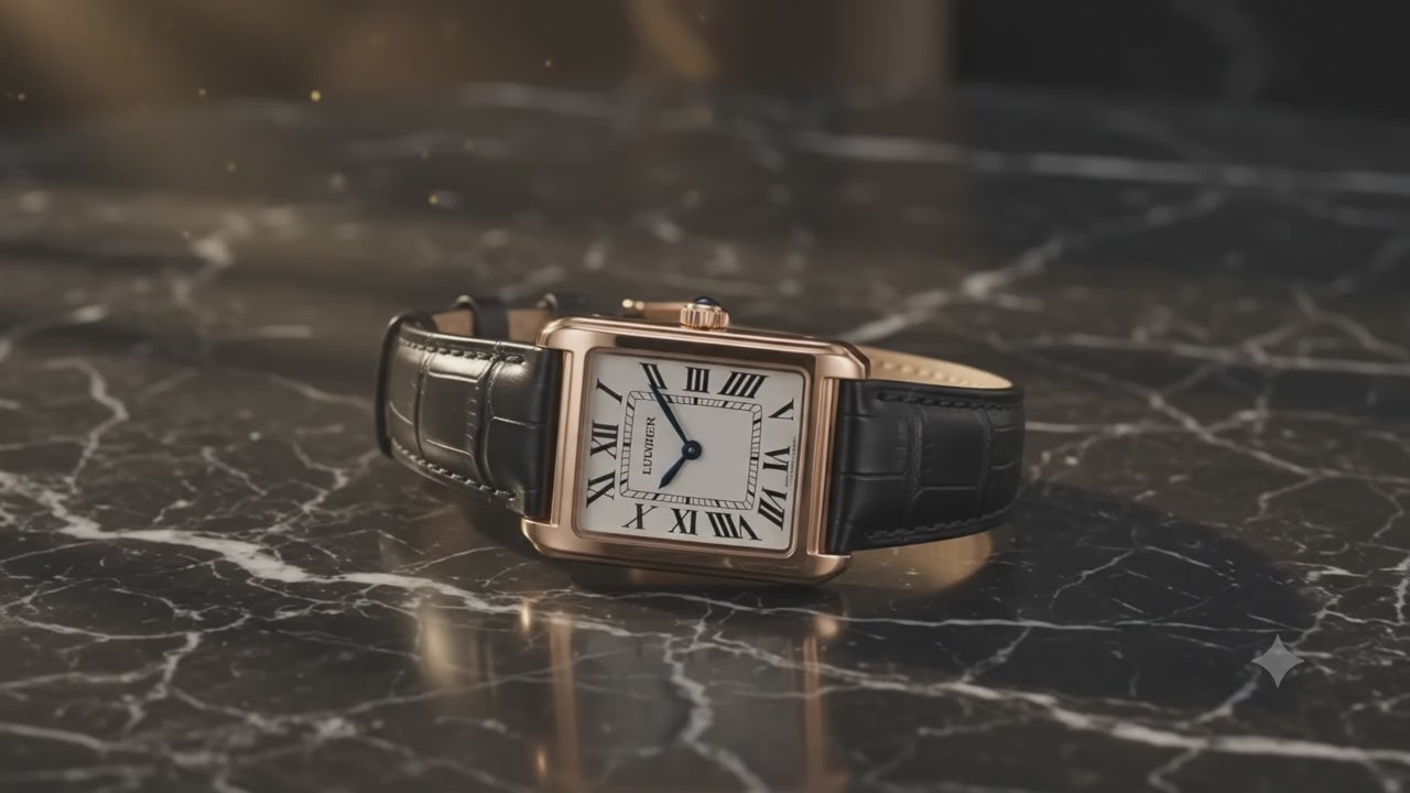 Fasheen Tank watch for men