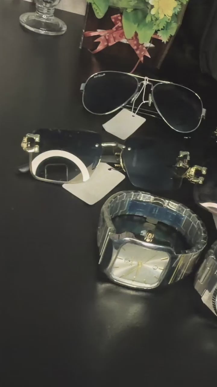 Deal No 1 Watch for your choice and glasses for your choice for men