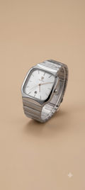 Dearno Classic Minimalist – Arctic Silver Edition for men