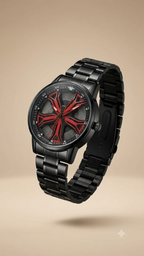 Spinner rotating watch for men