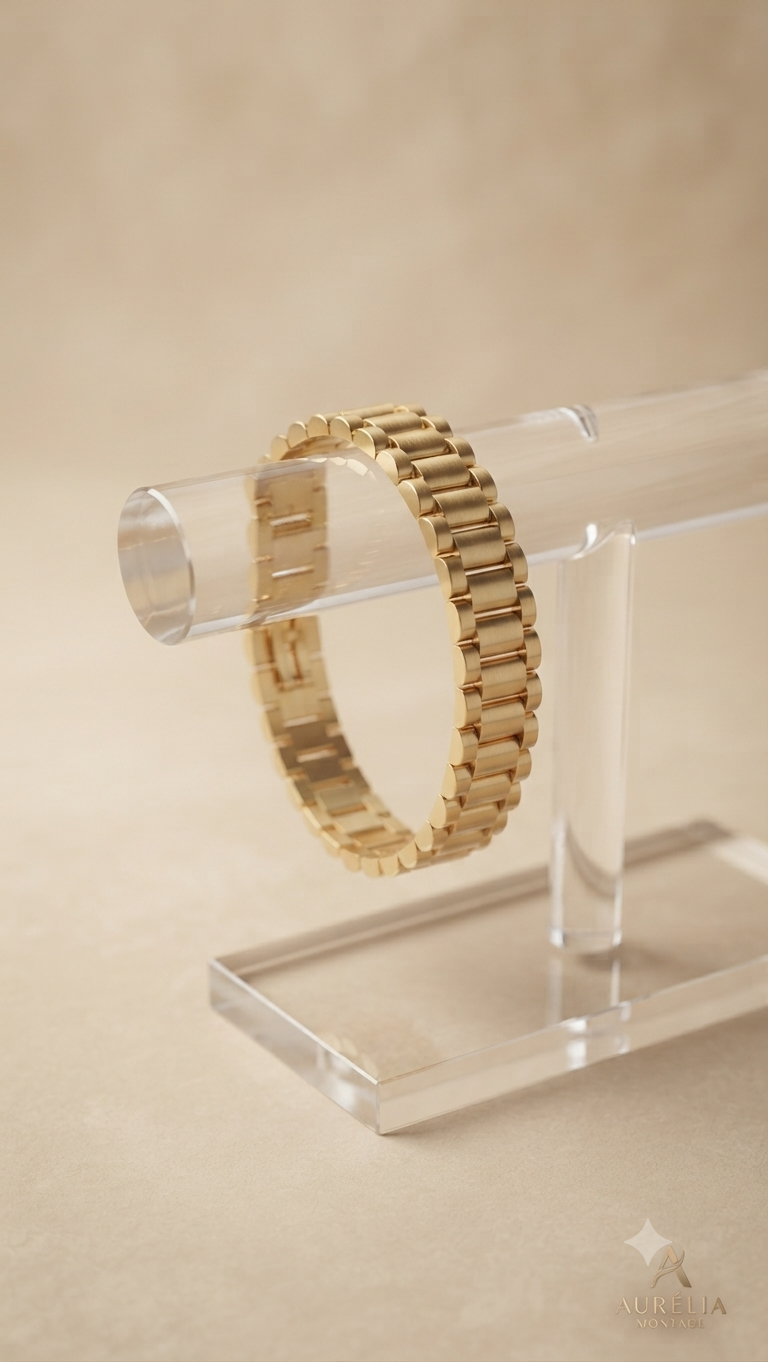 Golden bracelet for men