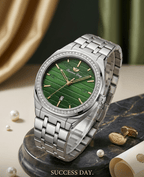 Success Way green dial watch for men - Fasheena Styles