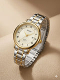 Weidy Two Tone Silver And Gold Watch For Ladies - Fasheena Styles