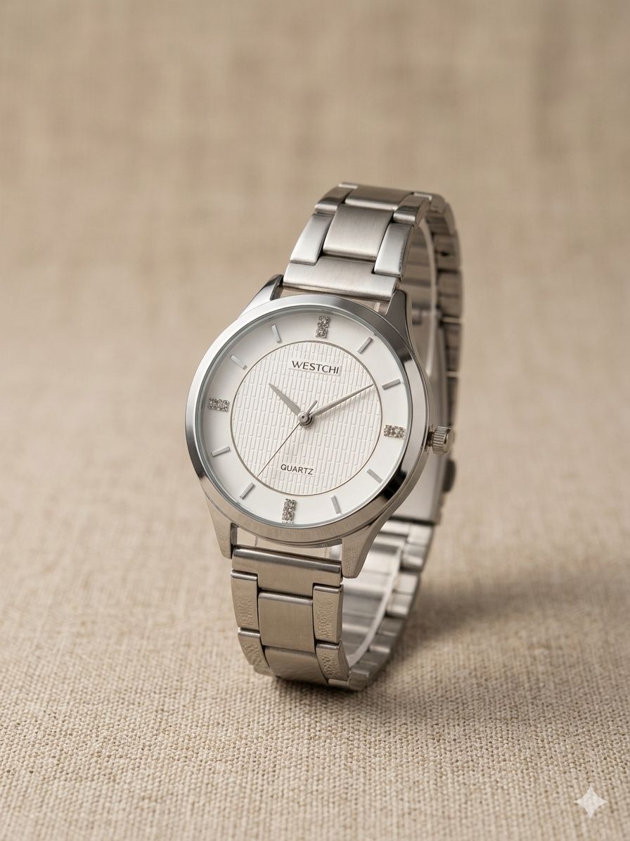 Westchi Quartz Stainless Steal Watch For Ladies - Fasheena Styles
